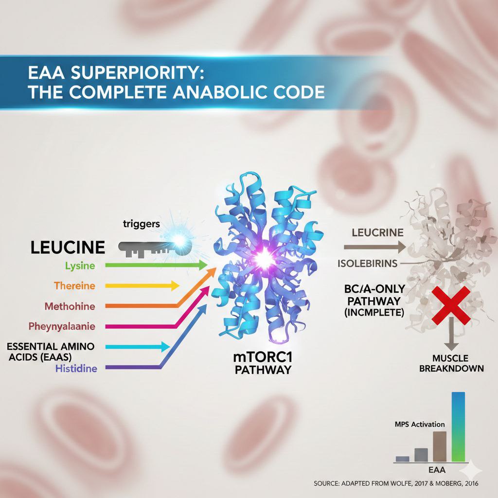 EAA vs BCAA Research | The New Gold Standard in Anabolism