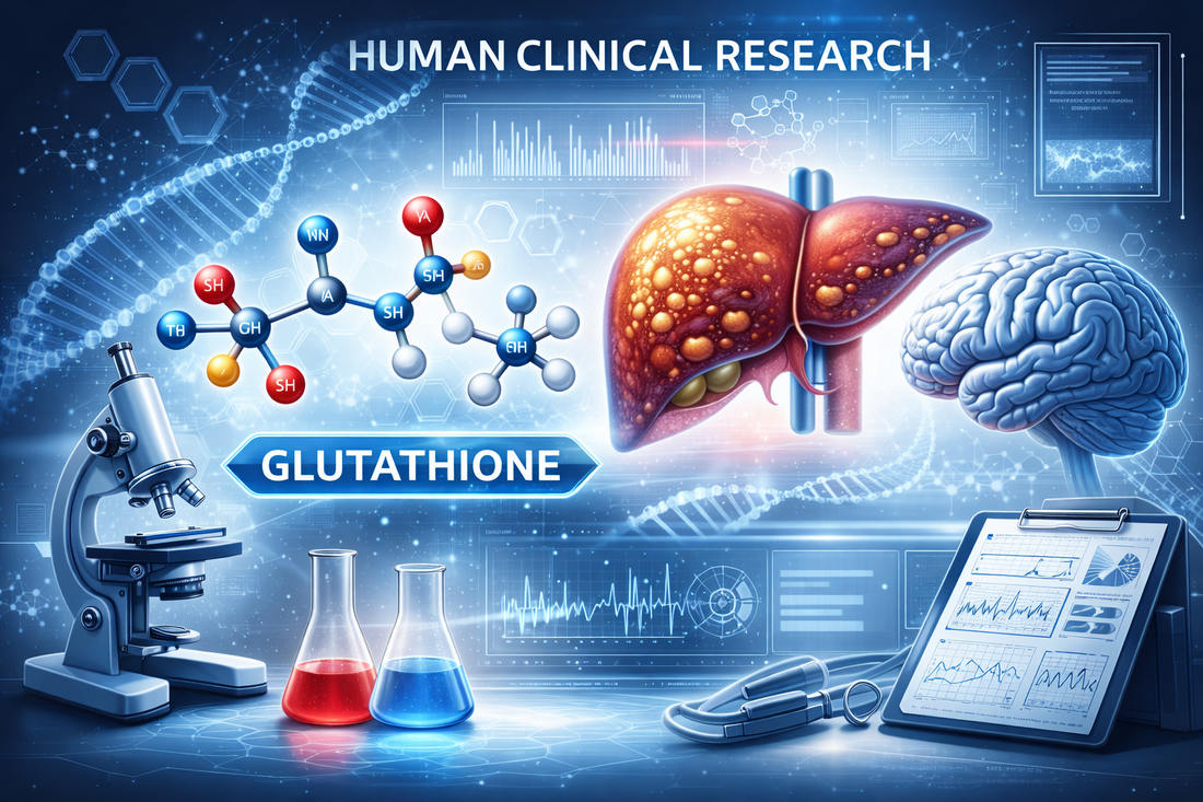 Glutathione Research Review: Human Clinical Trials, Liver, NAFLD & Oxidative Stress Evidence