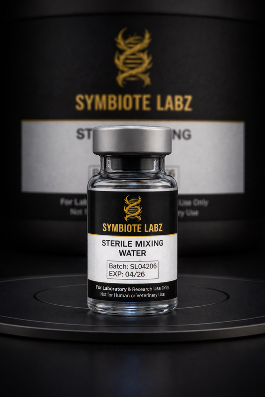 Symbiote Labz – Sterile Mixing Water (BAC Water) – 10 mL